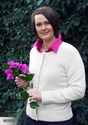 Piura Banded Cardigan  100% Baby Alpaca - Cream, Navy, Jacaranda & Pink - $290
